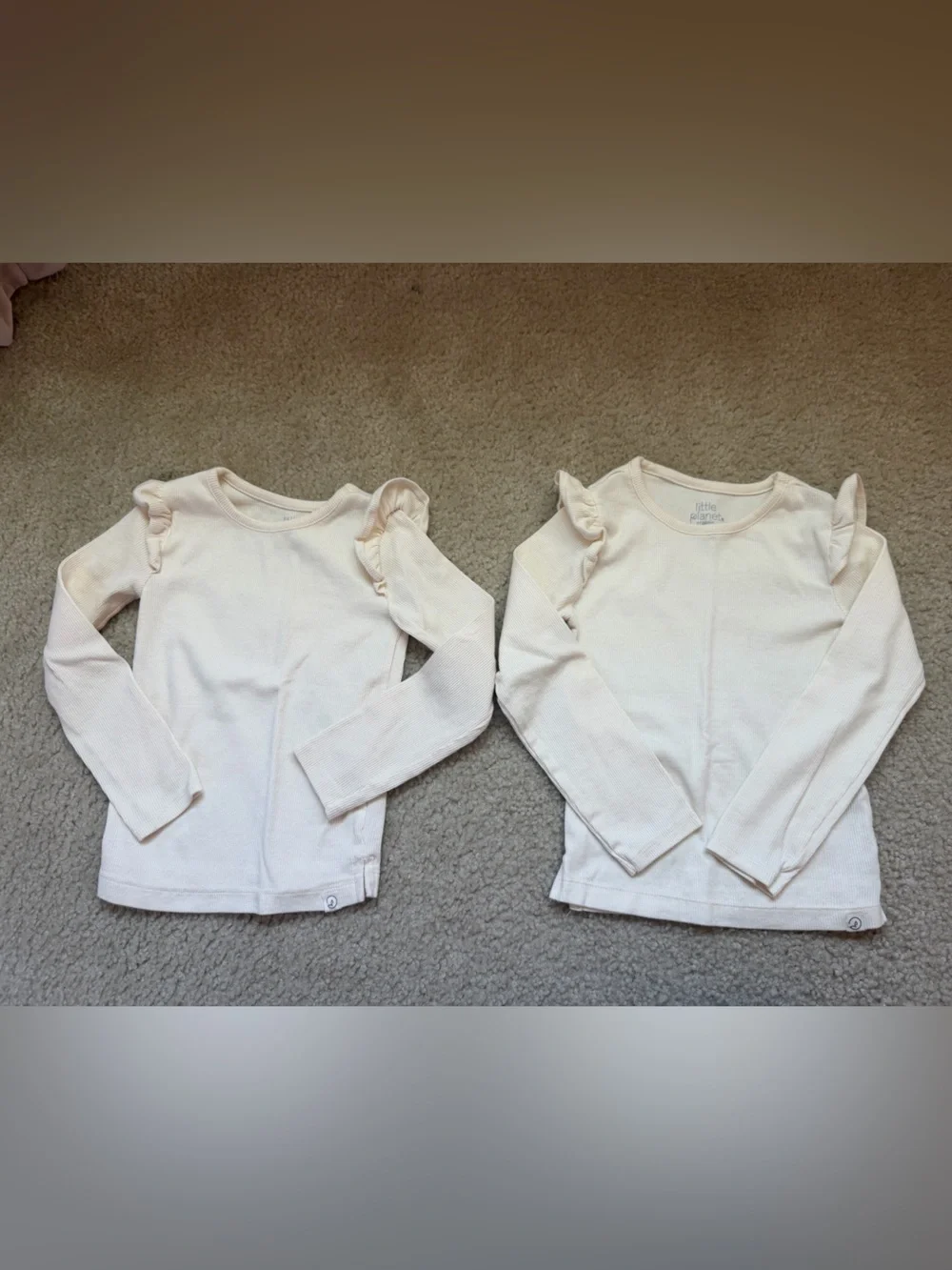 Lot of Girls Organic Little Planet Leggings and Tops 4T